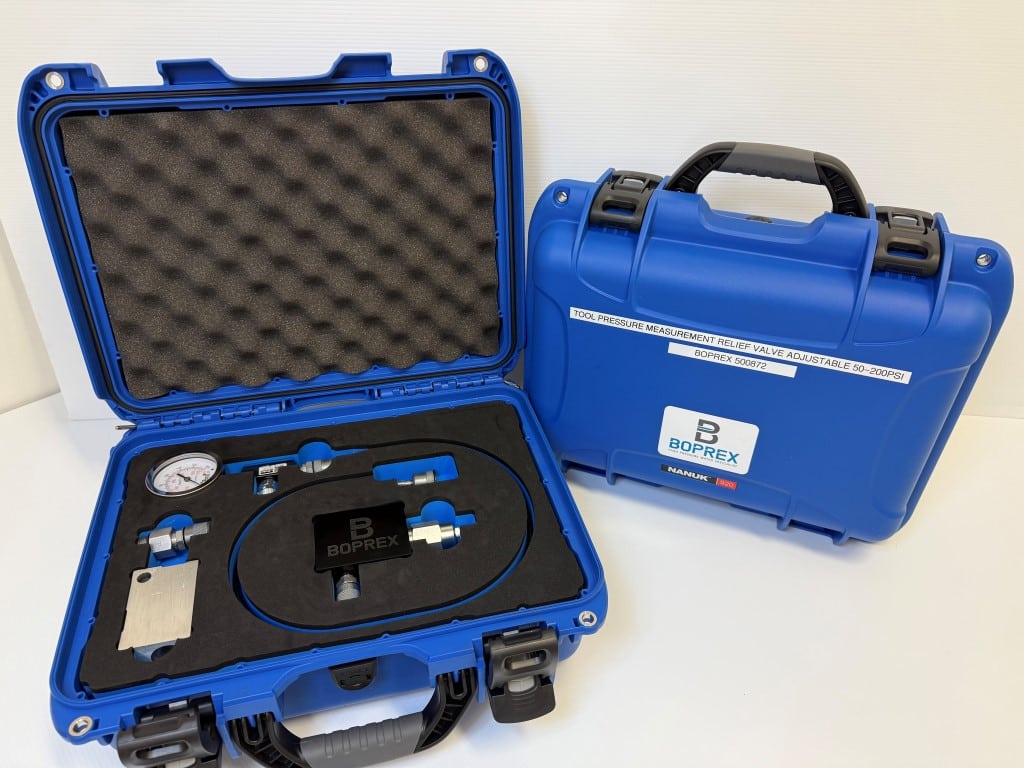 Custom high-pressure waterjet tool developed by BOPREX